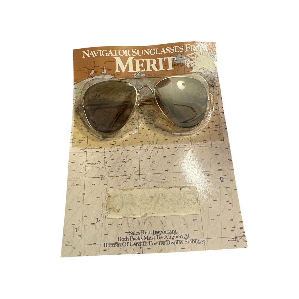 Cigarettes, Promotional, "Merit" Navigator Sunglasses , Sealed‎